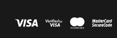 Visa, Verified by Visa, Mastercard, Mastercard SecureCode